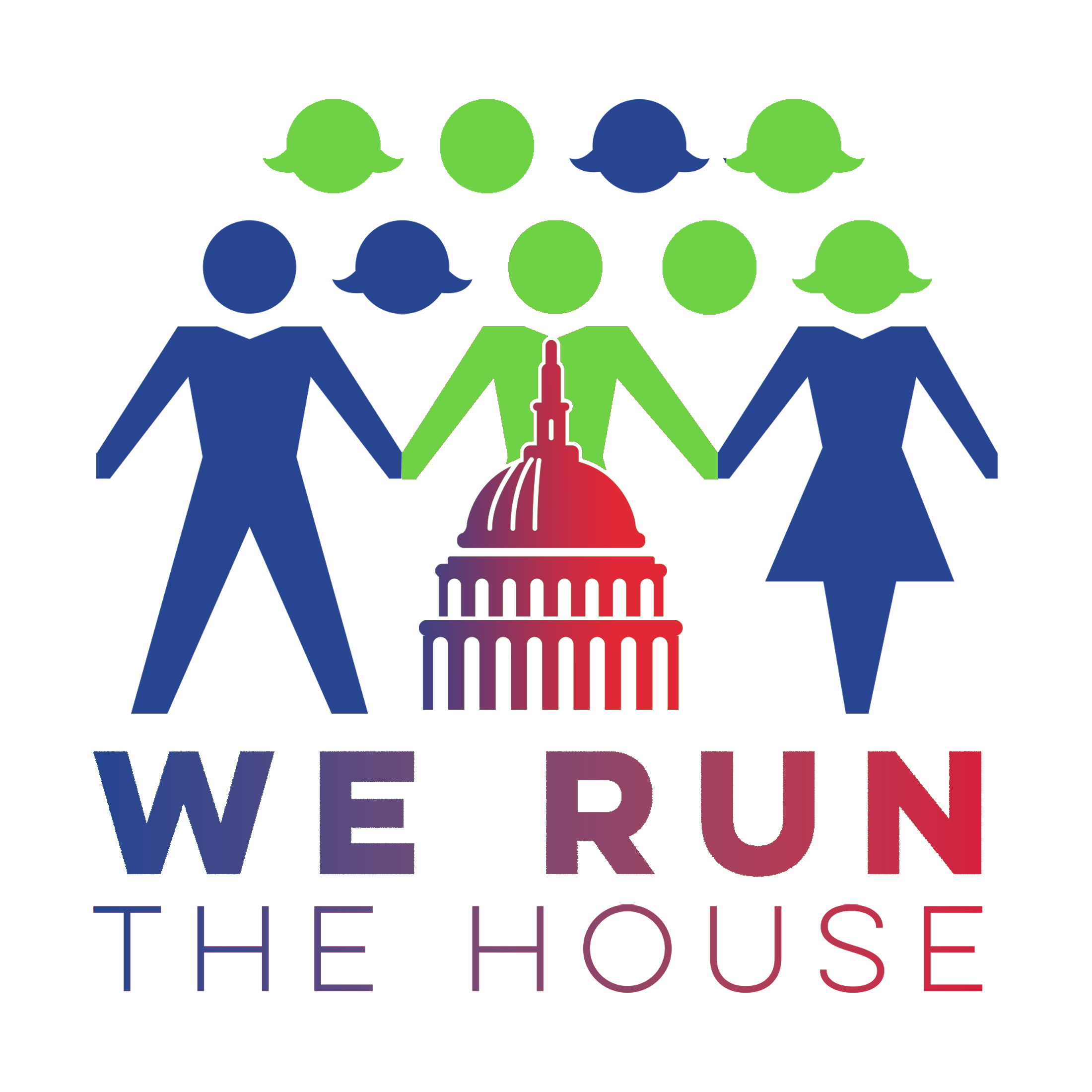 We Run The House Logo